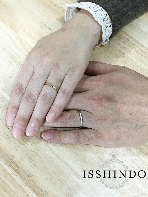 ロゼット結婚指輪