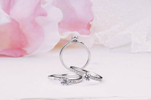 ピンクダイヤモンド婚約指輪