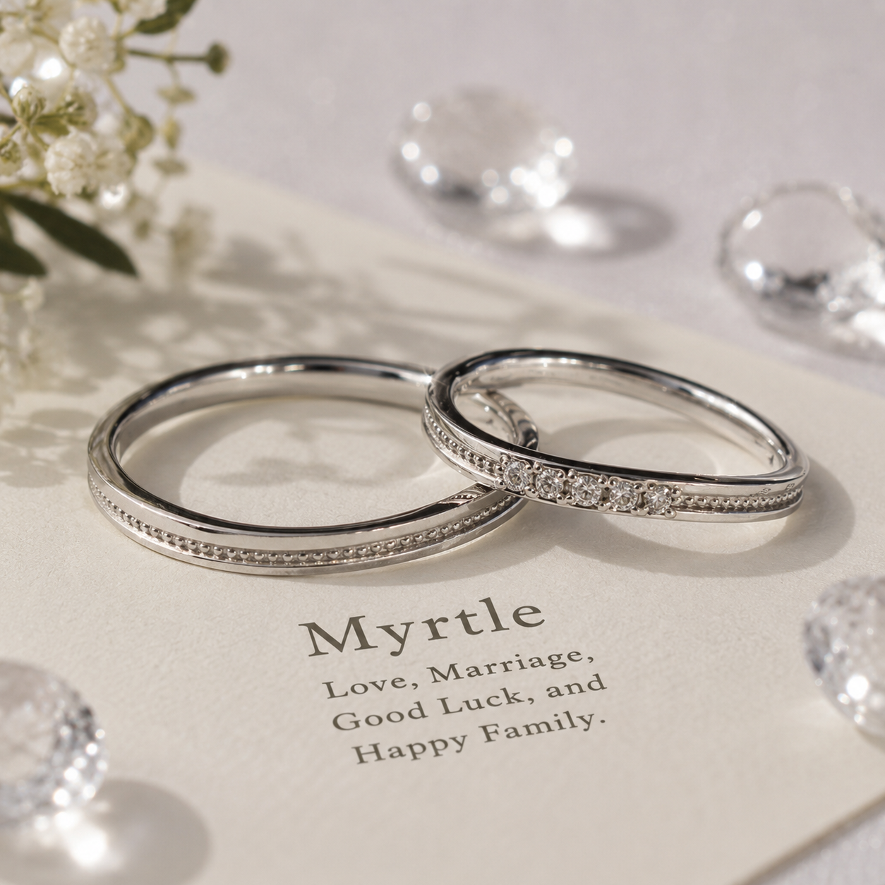 ミルトゥ結婚指輪　ウェーブライン