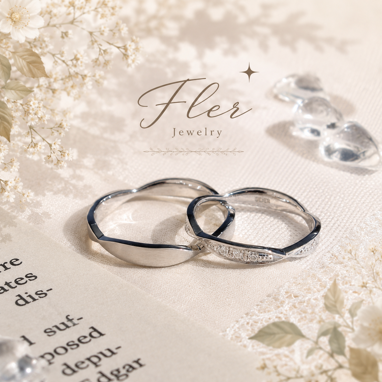 Flerクローバーの結婚指輪