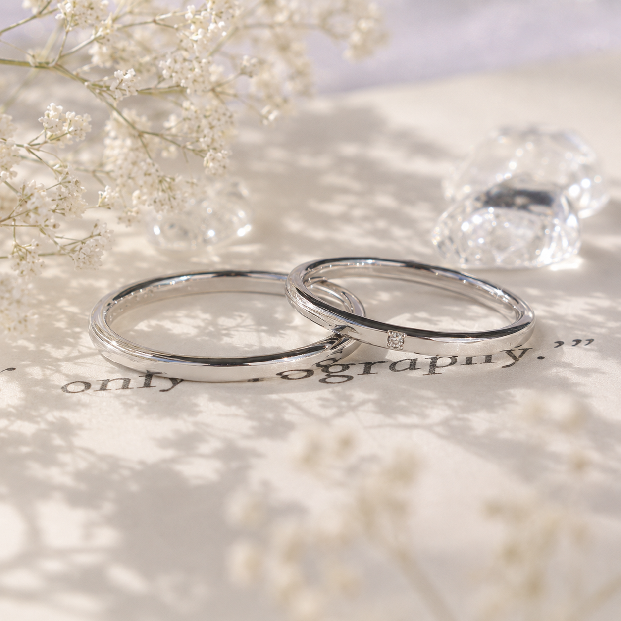 ネメジア結婚指輪　シンプルリング