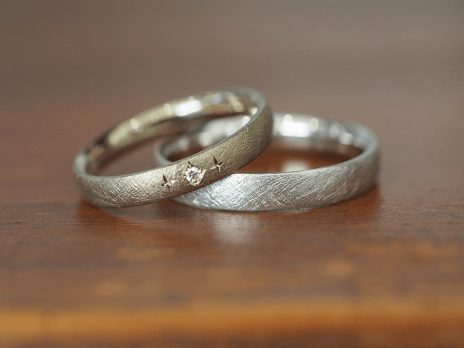 紡ぎ輪　結婚指輪