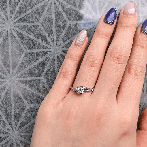 萬時　夜空　婚約指輪作品