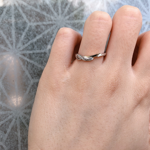 萬時　月詠　結婚指輪