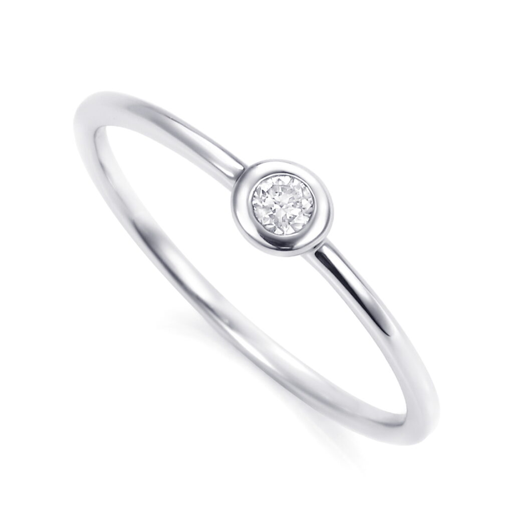 "安い婚約指輪の写真" 