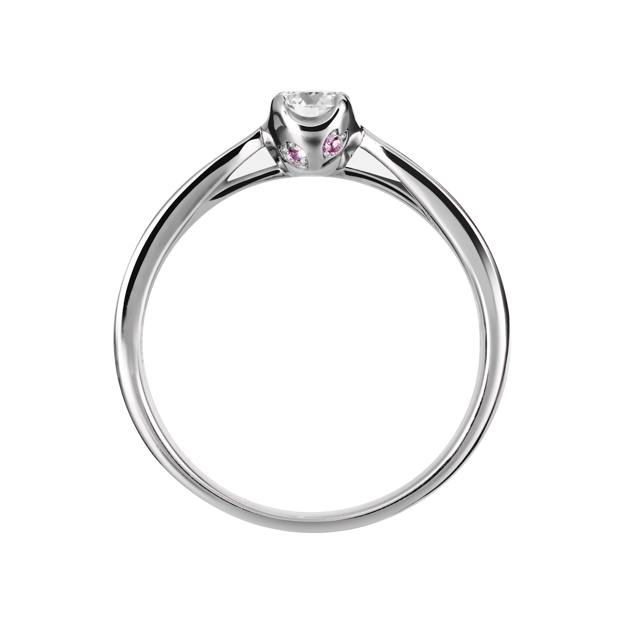 さくら咲く舞いの婚約指輪、桜が咲く和風の指輪