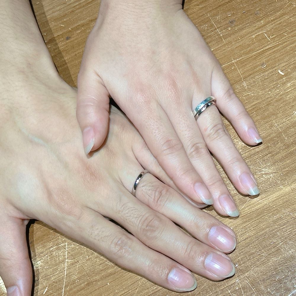 和風のブライダルリング　紡ぎ輪　efuつくば本店