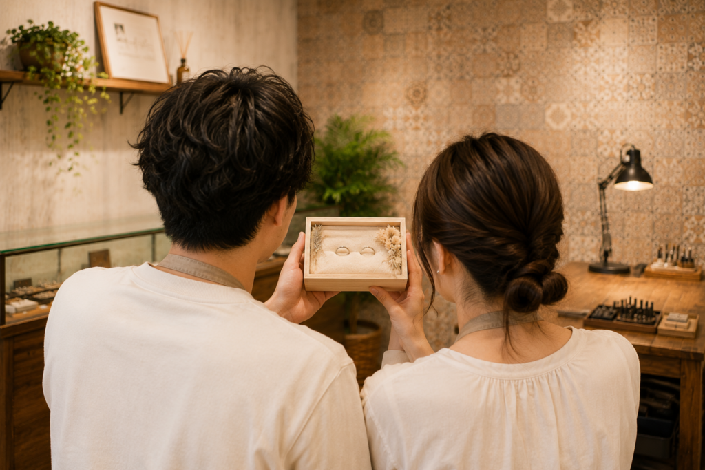 手作り結婚指輪　お客様の声　