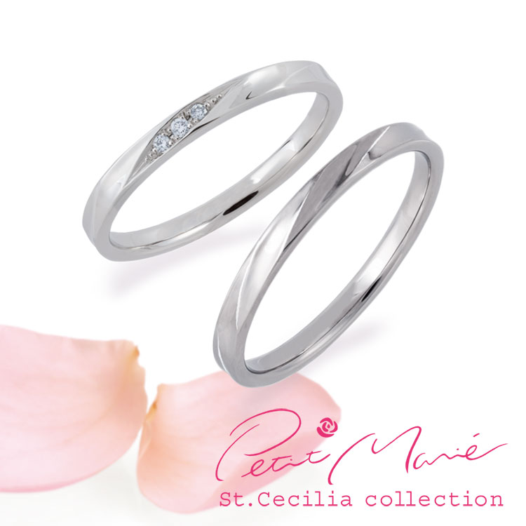 プチマリエ　結婚指輪　新作モデル